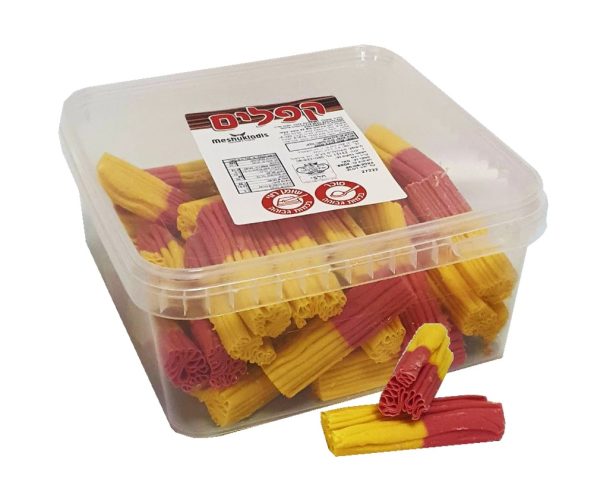קפלים תות בננה M בד"צ קונטיינר 1KG