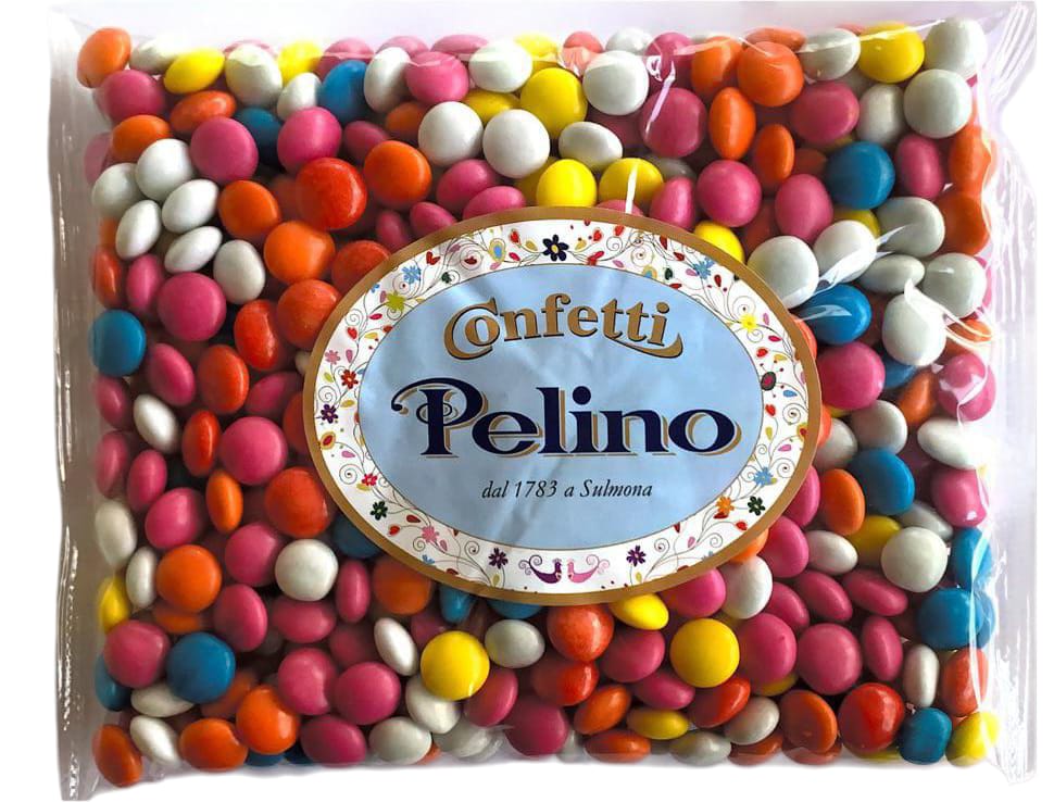 עדשים מיקס 6 צבעים שוקולד מריר פרווה בד"צ 1 ק"ג 1/8