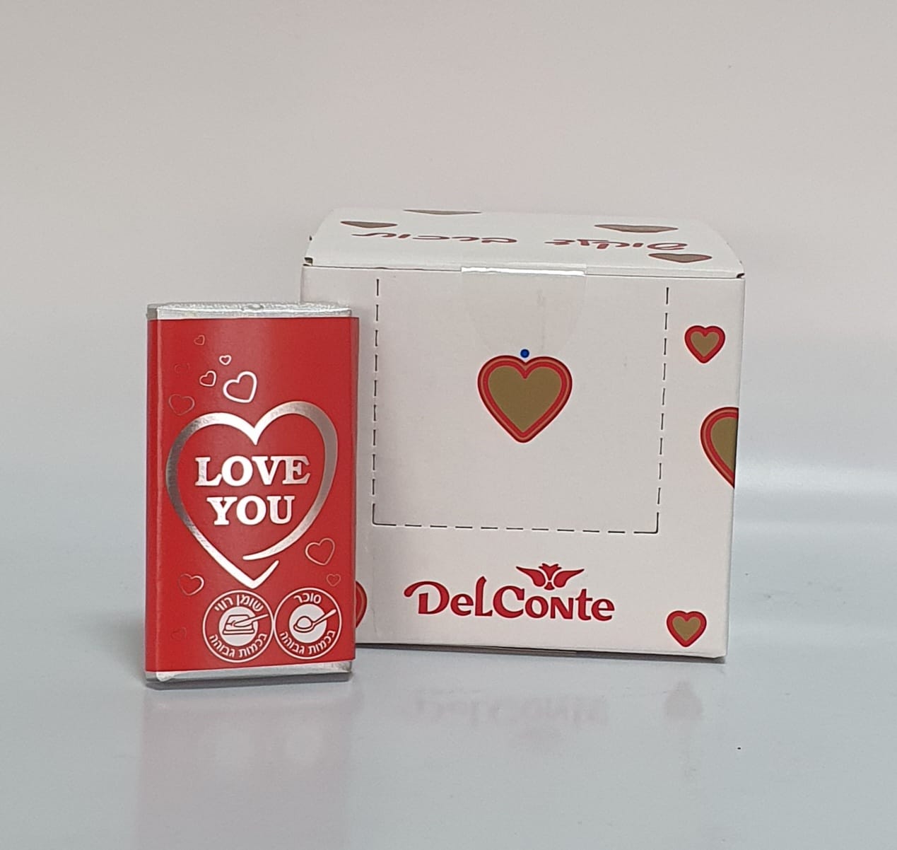 בר 25 גרם LOVE YOU בד"צ 24 יח'