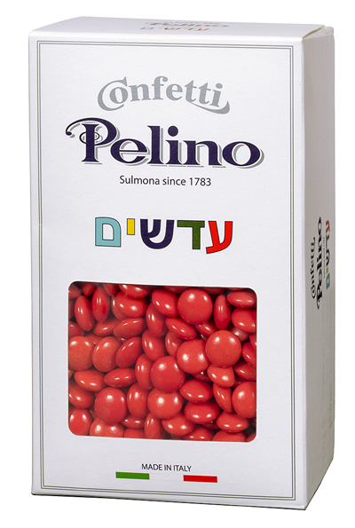 עדשים שוקולד מריר אדום פרווה בד"צ 1 ק"ג 1/8