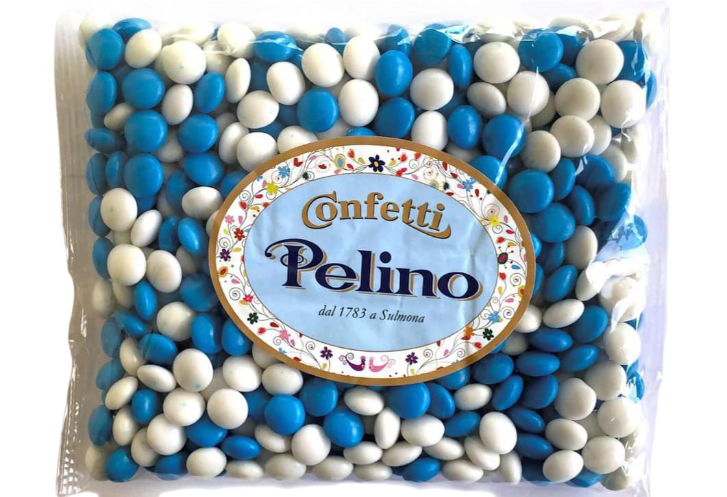 עדשים כחול/לבן שוקולד מריר פרווה בד"צ 1 ק"ג 1/9