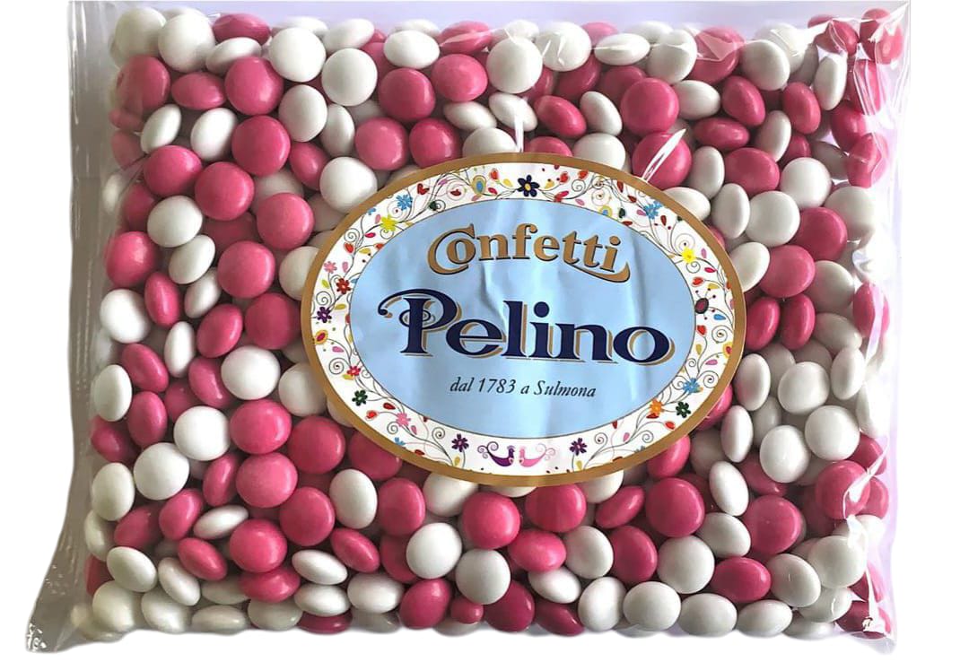 עדשים ורוד/לבן שוקולד מריר פרווה בד"צ 1 ק"ג 1/9