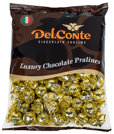 פרלין זהב מבריק חלב/בננה 1 ק"ג 1/6