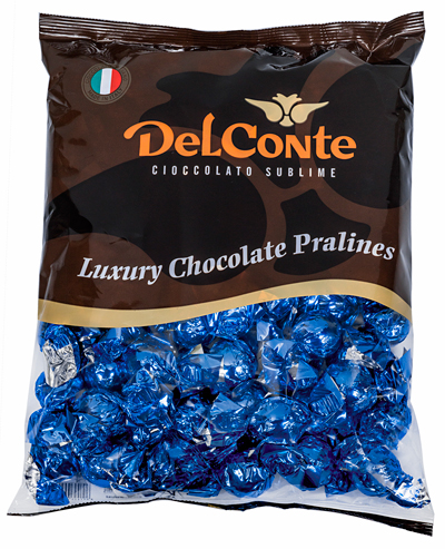 פרלין כחול מבריק חלב/מקדמיה 1 ק"ג 1/6