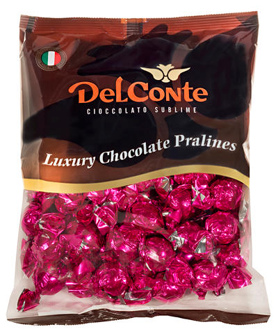 פרלין פוקסיה מבריק חלב/קרם לבן 1 ק"ג 1/6