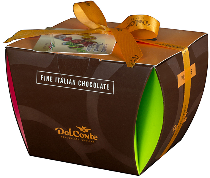 מארז פרח דלקונטה 150 גרם חום פרווה בד"צ 1/4