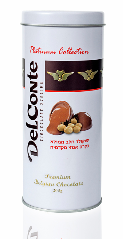 מארז פח 200 גר' לבן 1/11