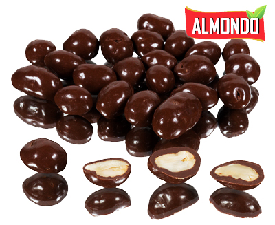 בוטנים בשוקולד מריר פרווה בד"צ 1 ק"ג 1/6