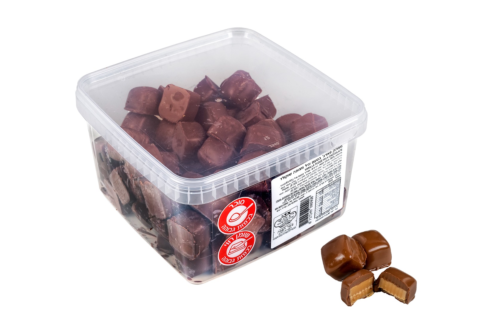 פאג' וניל בשוקולד חלב בד"צ 1/4 2KG