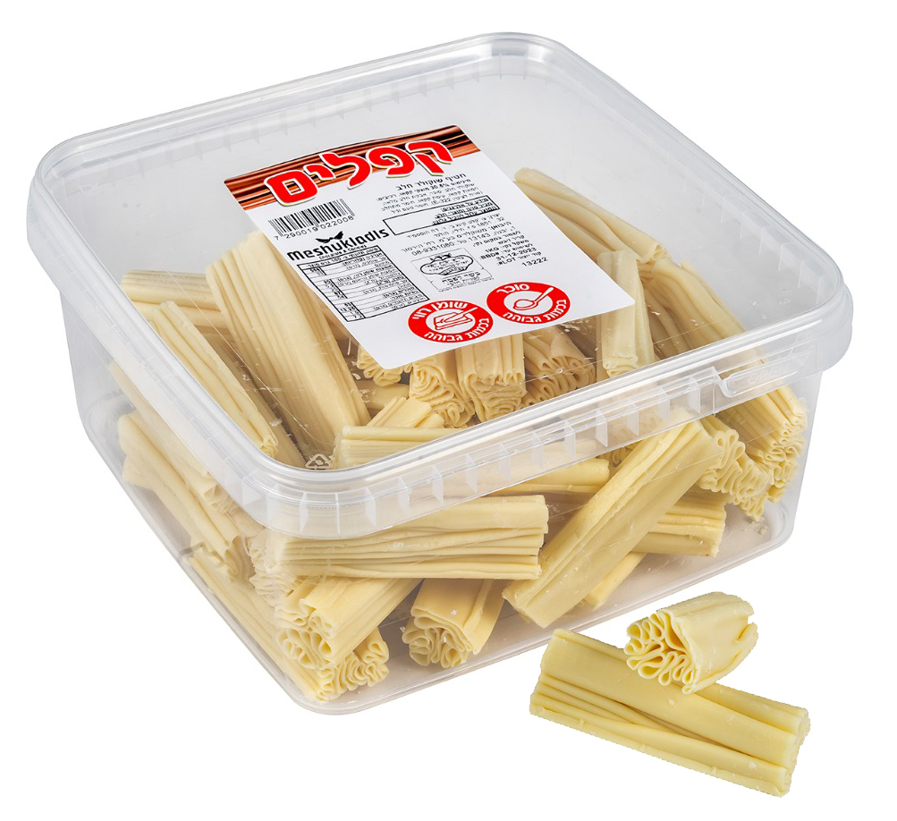 קפלים לבן M בד"צ קונטיינר 1KG