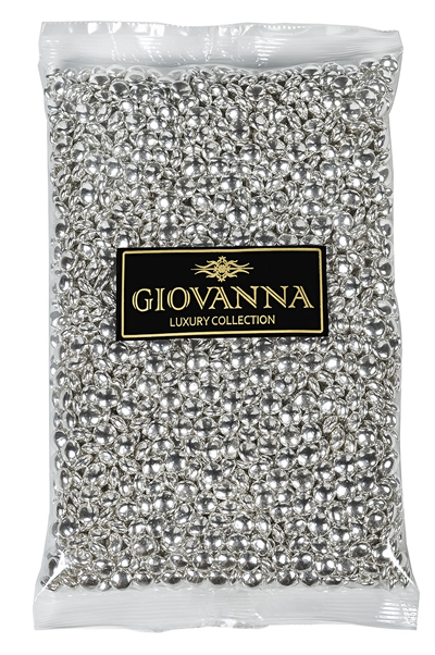 עדשים שוקולד מיני כסף פרווה בד"צ 1 ק"ג 1/10