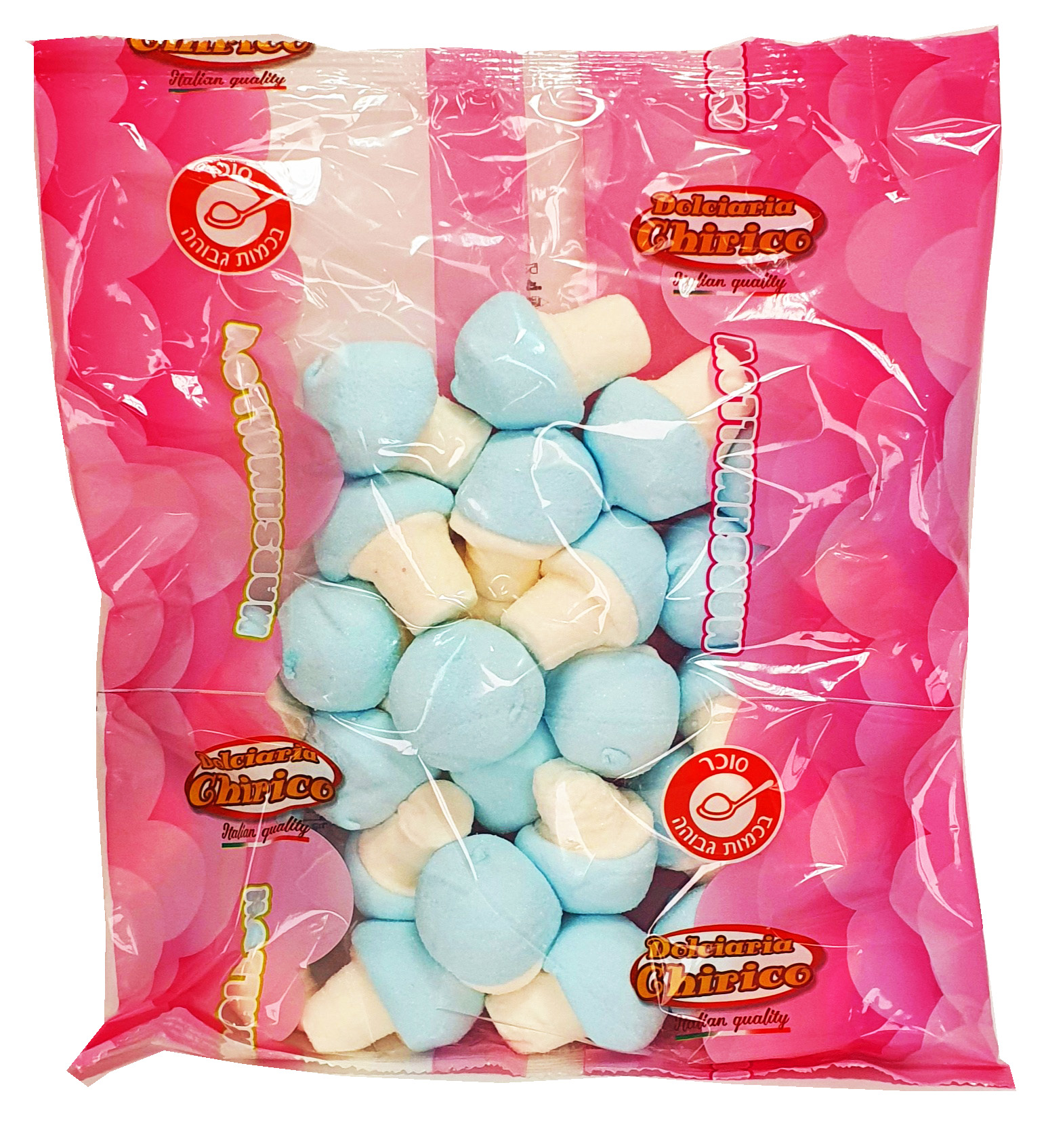 מרשמלו פטריה כחולה 450 גרם בד"צ 1/6