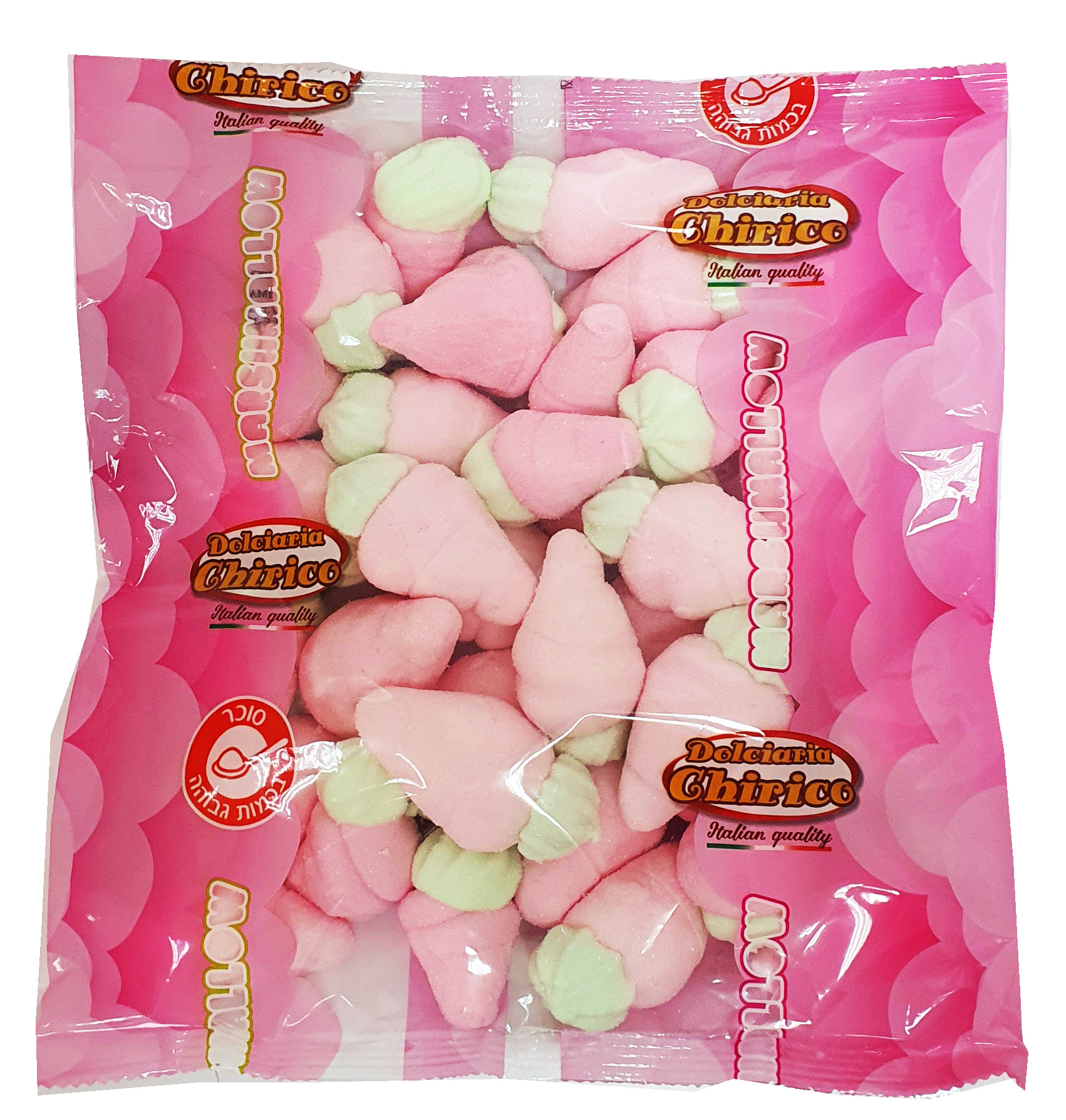 מרשמלו תות ורוד 450 גרם בד"צ 1/6