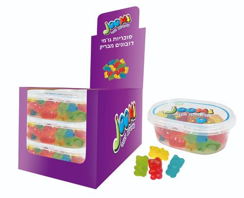 גו'מי דובונים 150 גרם דיספלי 1/9 פרווה בד"צ