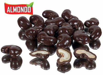 קשיו בשוקולד מריר פרווה בד"צ 1 ק"ג 1/6 CHOCOSUPPORT