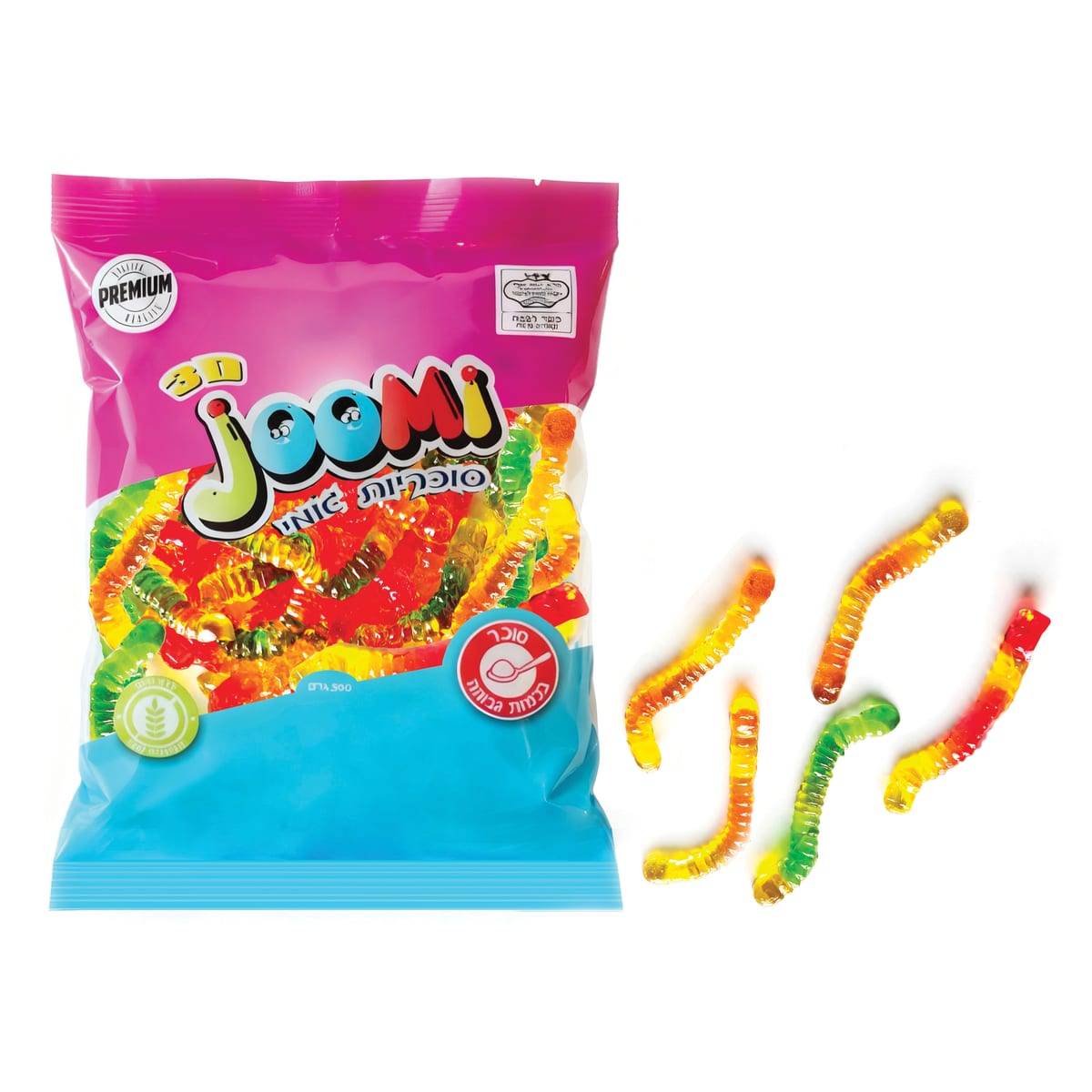 3D גו'מי מיקס נחשים פרווה בד"צ 500 גרם 1/20