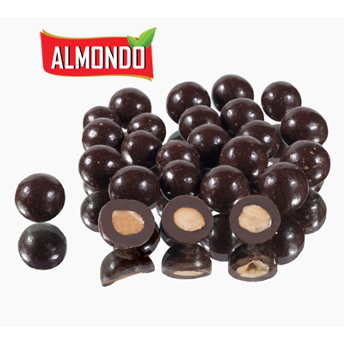 לוז בשוקולד מריר פרווה בד"צ 1 ק"ג 1/6 CHOCOSUPPORT