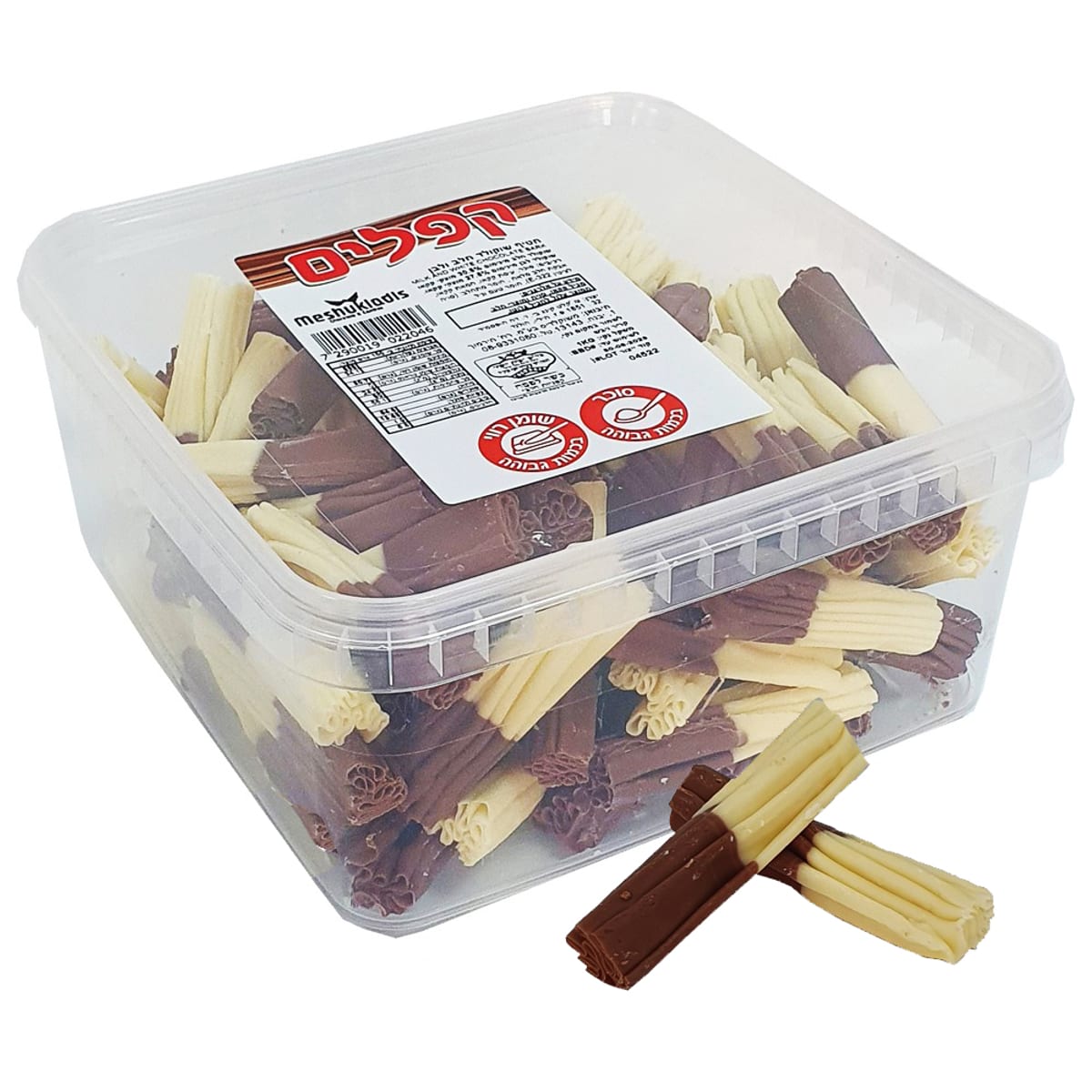 קפלים חצי חצי M בד"צ קונטיינר 1KG